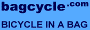 bag cycle - portable bicycle in a bag